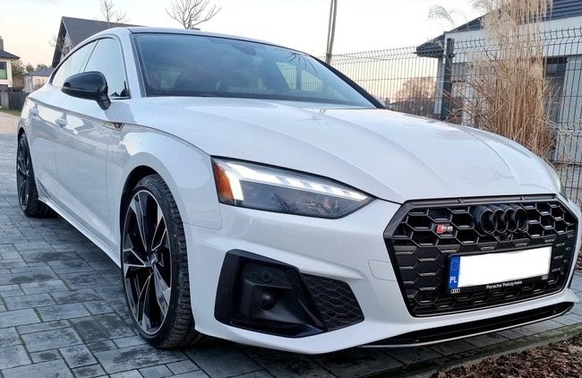 Audi S5 cena 218900 przebieg: 39358, rok produkcji 2020 z Pruszków małe 631